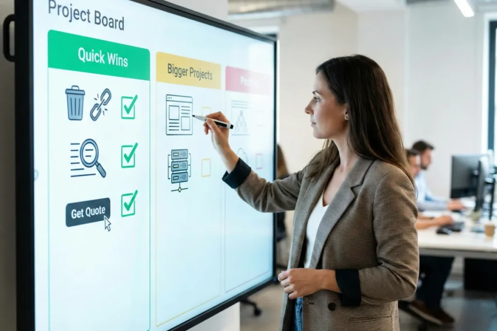 How Do You Prioritise Website Updates?