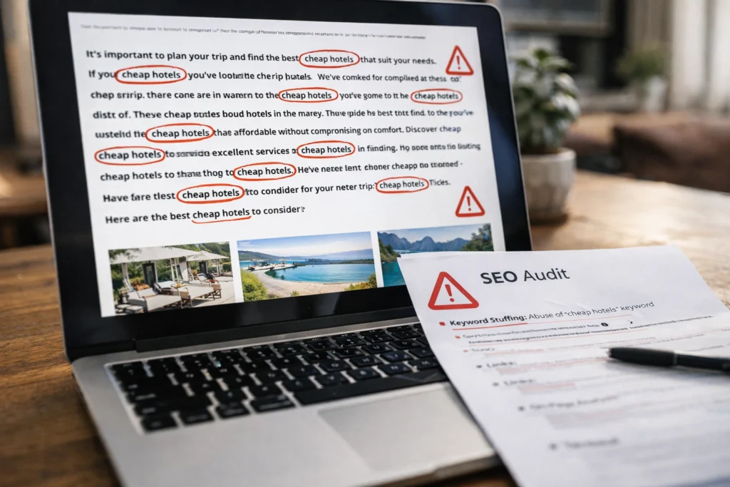 Keyword Stuffing Still Happens (And Google Notices)