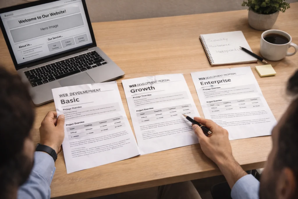 How to Choose the Right Web Development Package