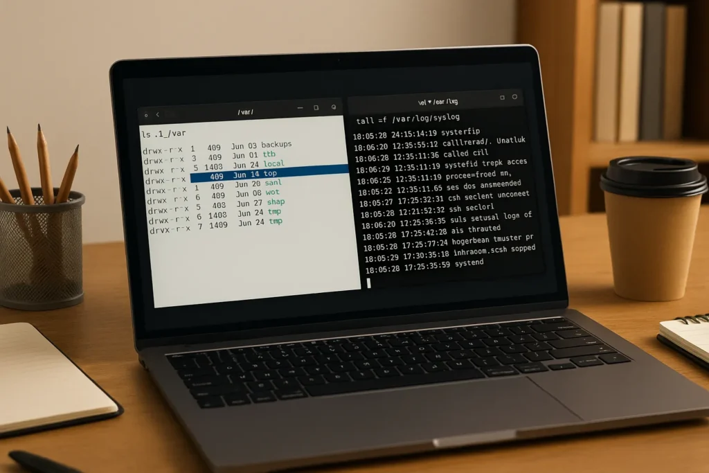 Managing File Access and Monitoring Logs on a Linux Server