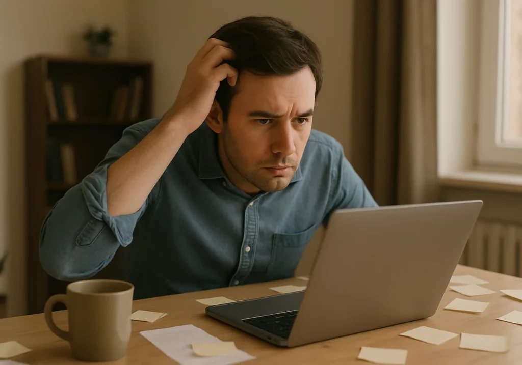 website clarity issues