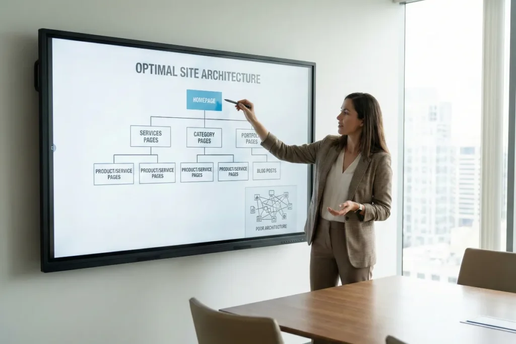 clean site architecture