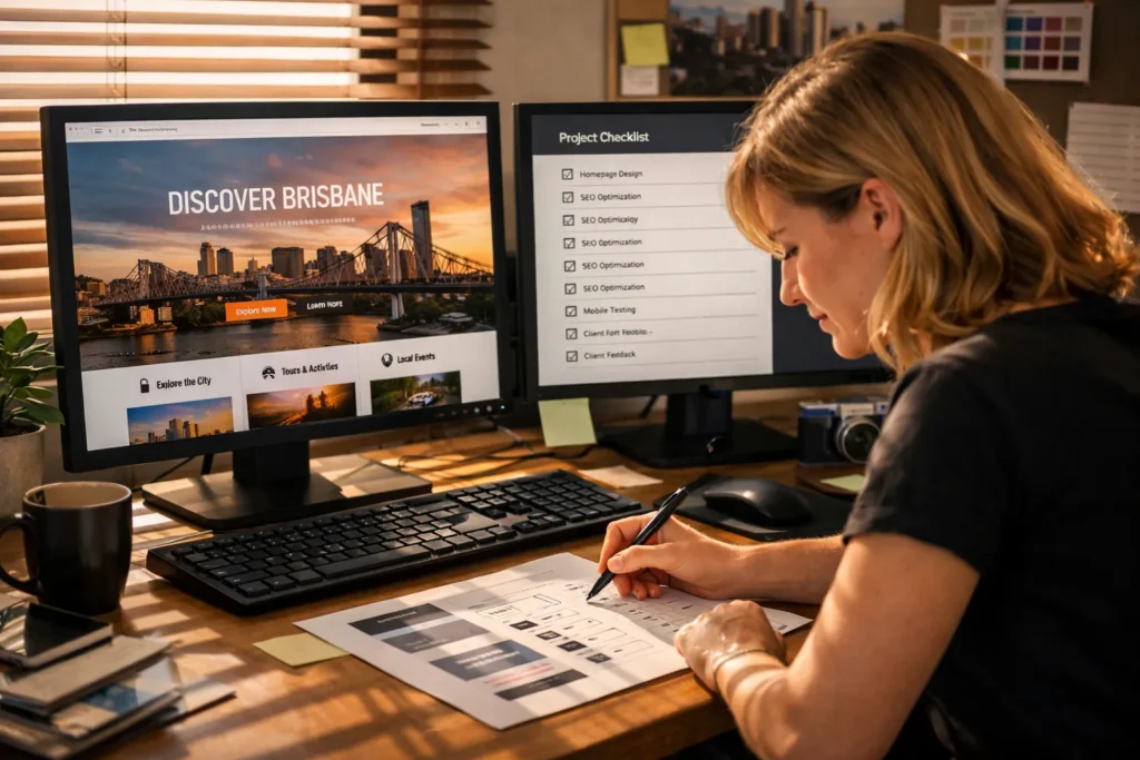 web design in Brisbane